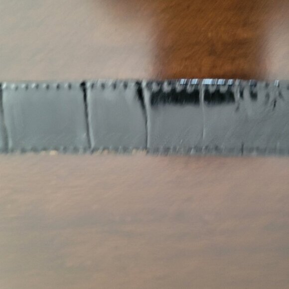 Brighton Reversible Black Red Leather Belt with Ornate Silver Buckle Size Large - Picture 6 of 8